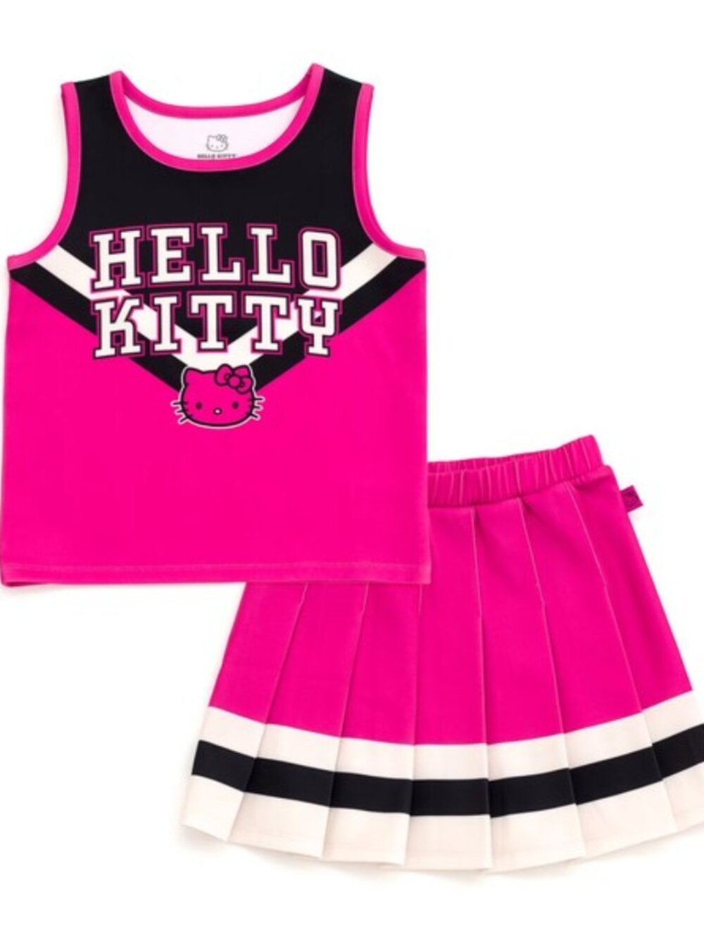 Hello Kitty - Scuba Cheerleader Tank Top and Pleated Skirt